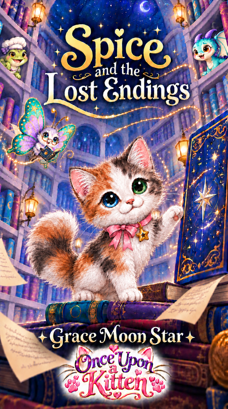 Spice and the Lost Endings book cover by Grace Moon Star