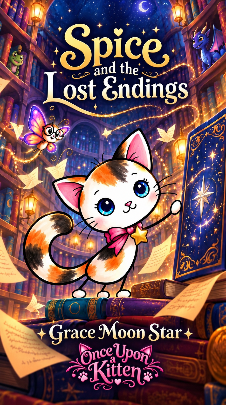 Spice and the Lost Endings book cover by Grace Moon Star